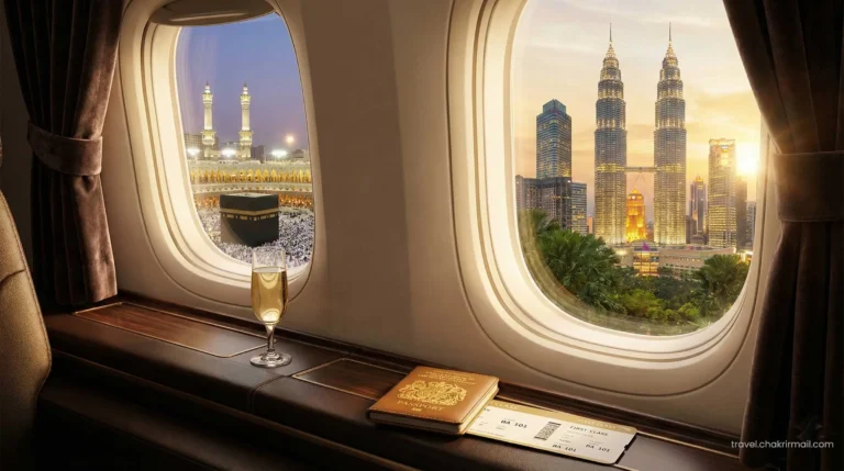Premium flight deals from the UAE to Saudi Arabia and Malaysia for Eid Al Fitr 2026.